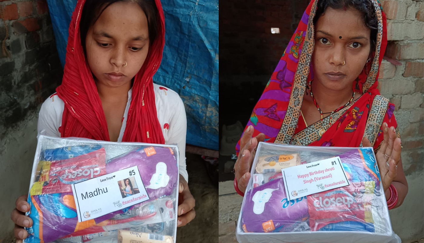 Project HER (Hygiene, Empowerment, and Respect) - Sponsor Girls Hygiene Kit for homeless girls to protect them from Period Poverty